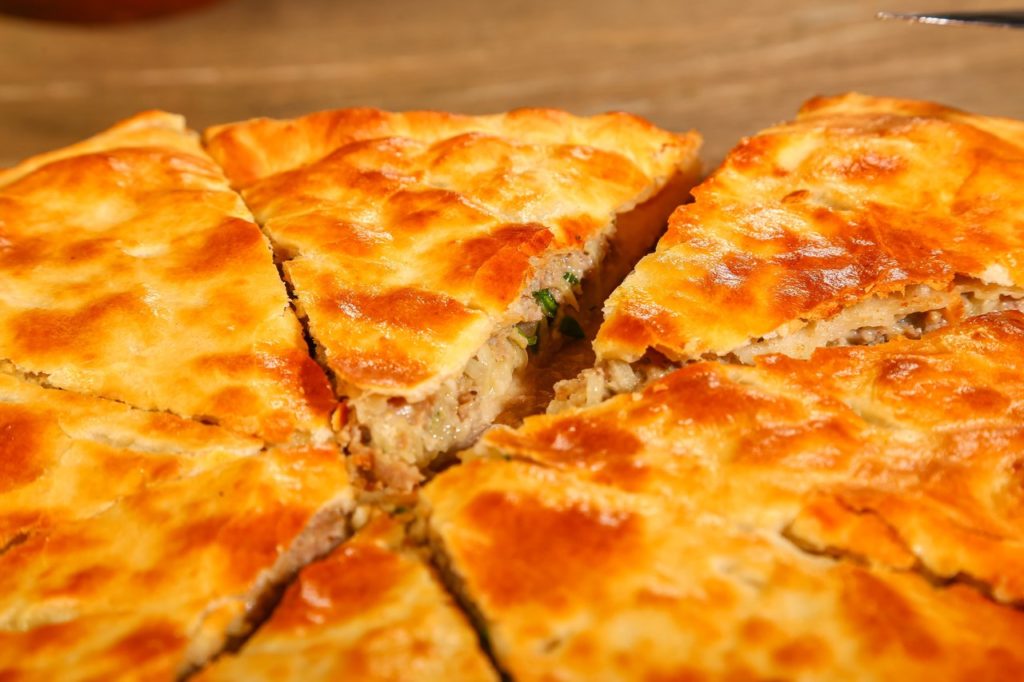 Кубдари — сванский пирог с мясом